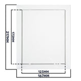 Access Panel Door PP, White 150mm x 200mm by Akor