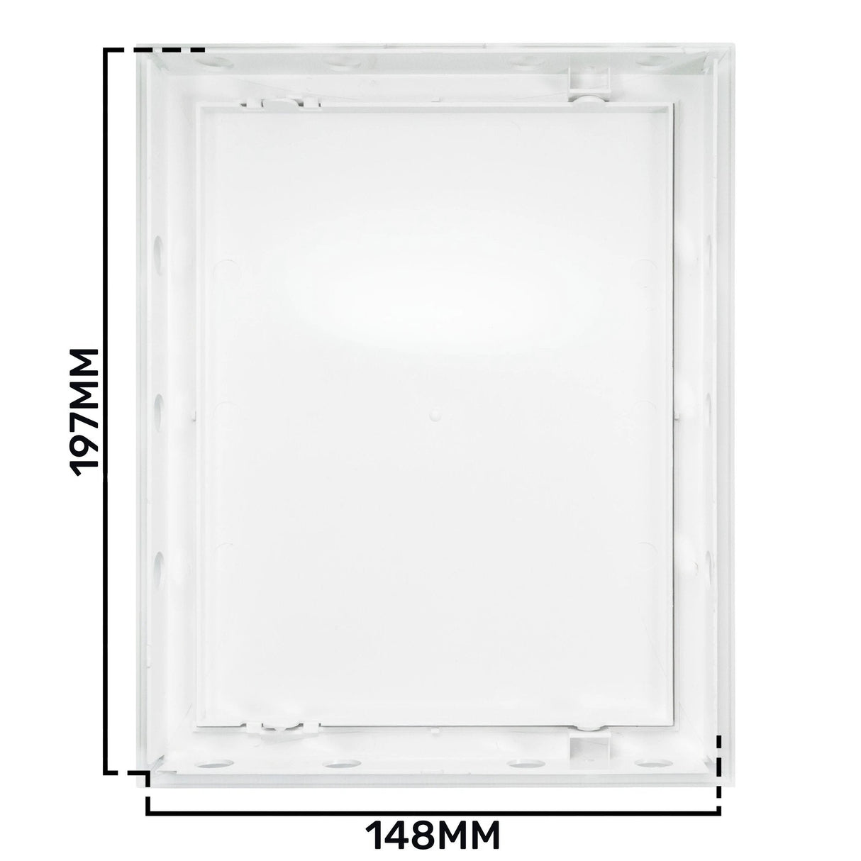 Access Panel Door PP, White 150mm x 200mm by Akor