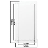 Access Panel Door PP, White 150mm x 300mm by Akor