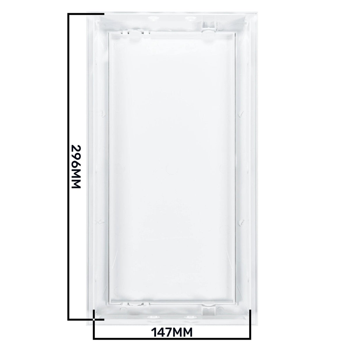 Access Panel Door PP, White 150mm x 300mm by Akor