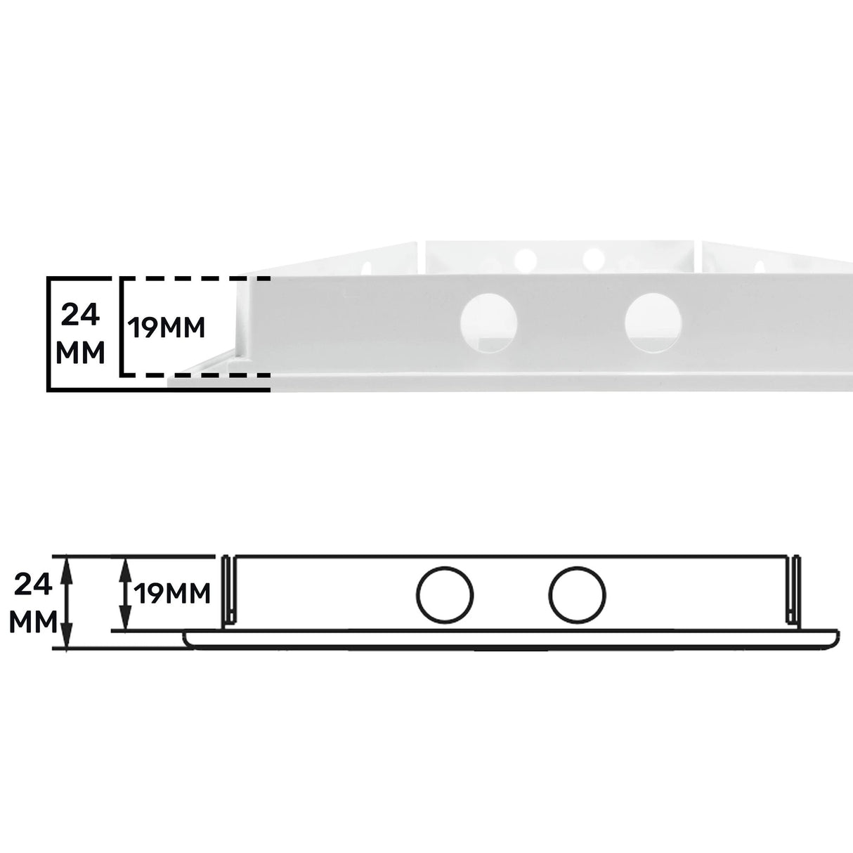Access Panel Door PP, White 150mm x 300mm by Akor
