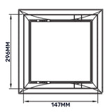 Access Panel Door PP, White 150mm x 300mm by Akor