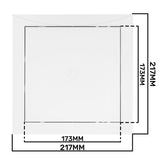 Access Panel Door PP, White 200mm x 200mm by Akor