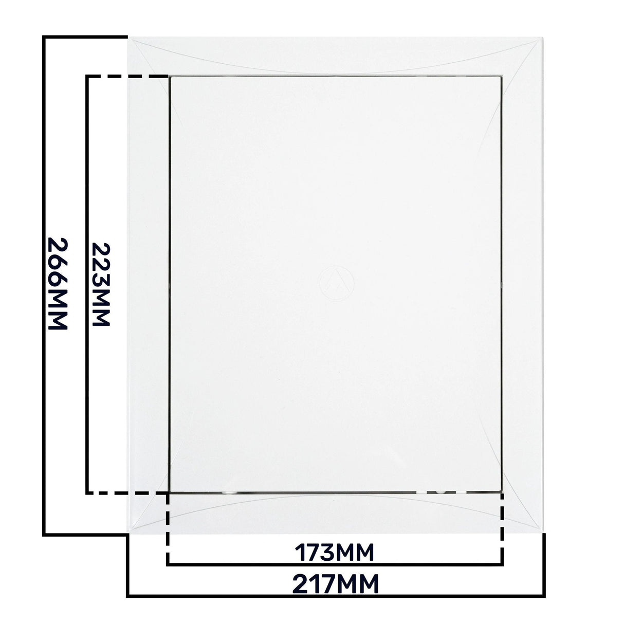 Access Panel Door PP, White 200mm x 250mm by Akor