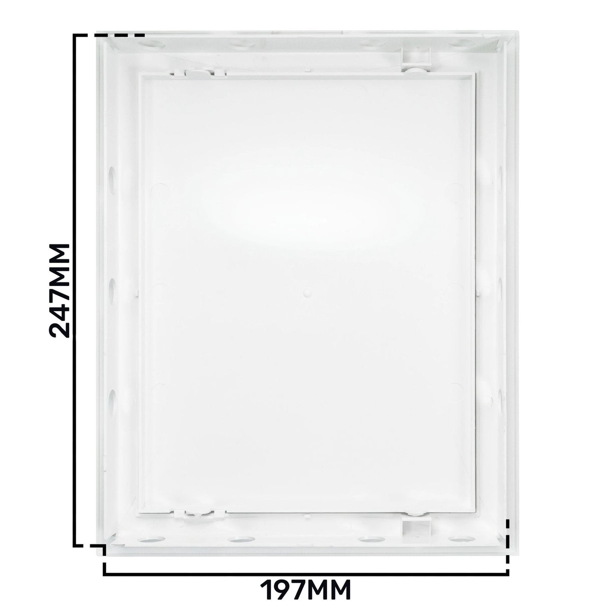 Access Panel Door PP, White 200mm x 250mm by Akor