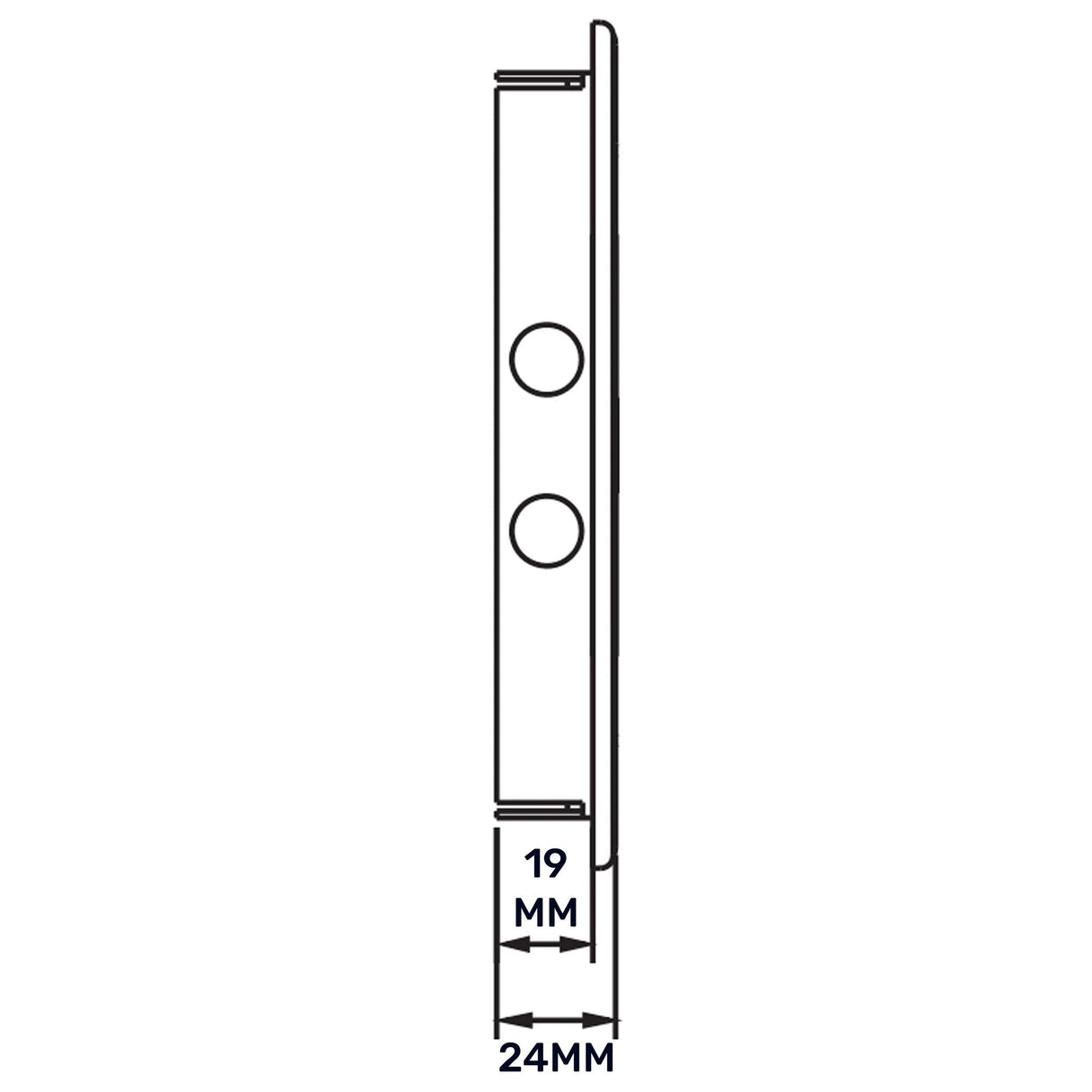 Access Panel Door PP, White 200mm x 300mm by Akor