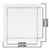 Access Panel Door PP, White 250mm x 250mm by Akor