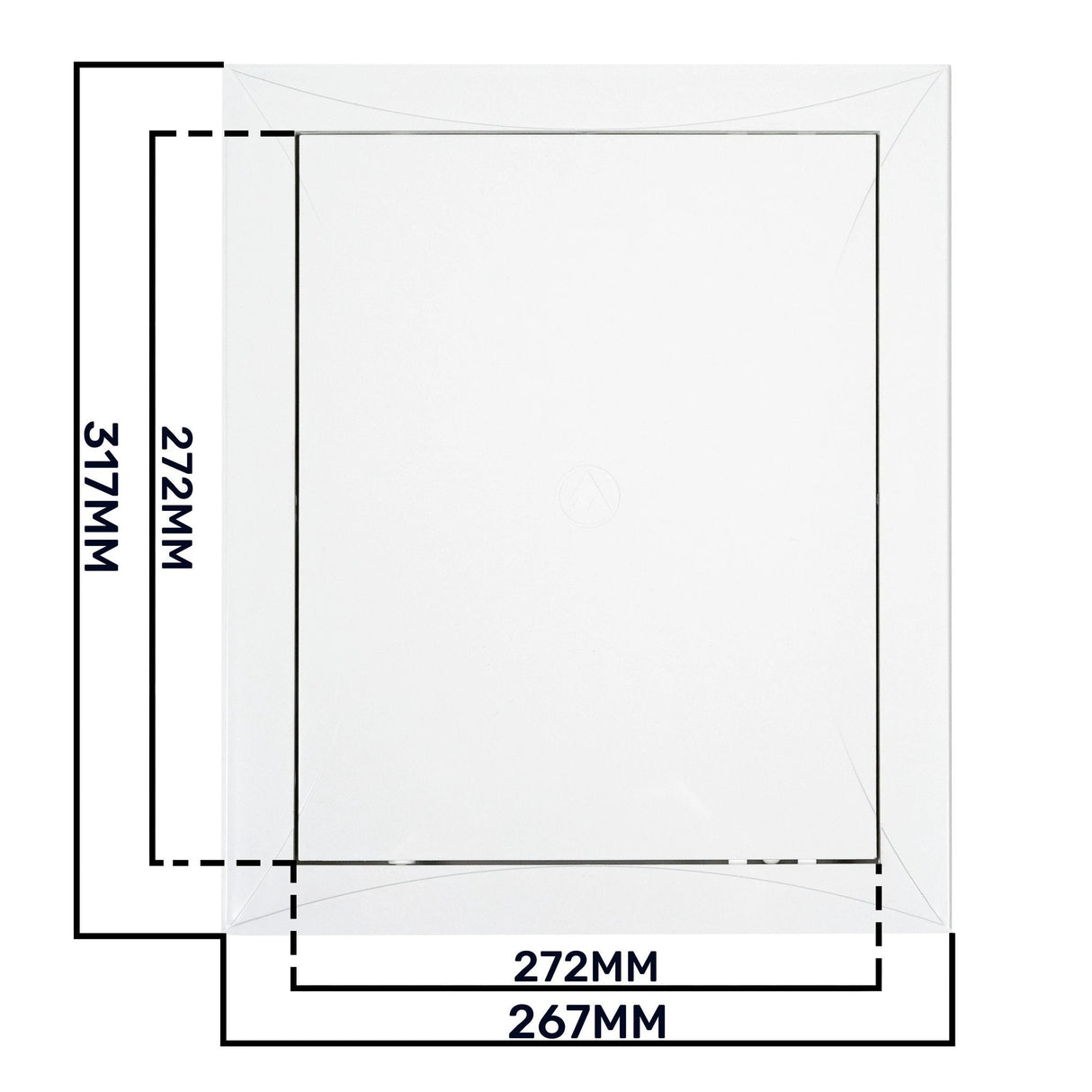 Access Panel Door PP, White 250mm x 300mm by Akor