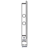 Access Panel Door PP, White 250mm x 300mm by Akor
