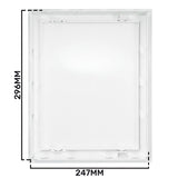 Access Panel Door PP, White 250mm x 300mm by Akor