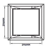 Access Panel Door PP, White 300mm x 300mm by Akor
