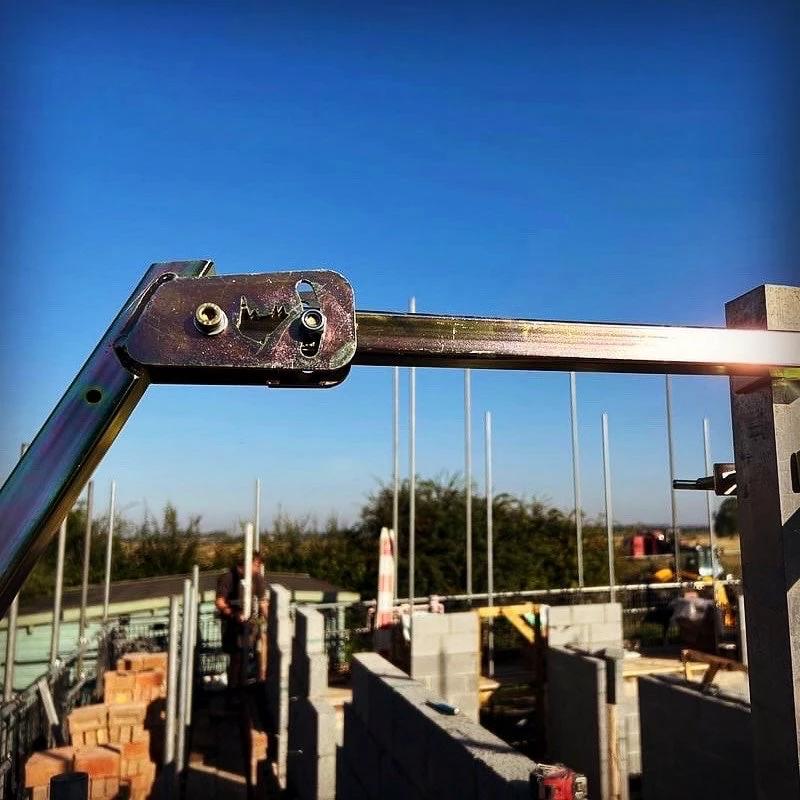 Adjustable Bricklayer Profile Outrigger / Stabiliser Spare Parts