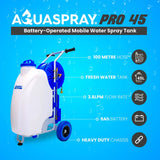 Aquaspray Pro 45L Battery-Operated Water Spray Tank - Armstrong Cheshire