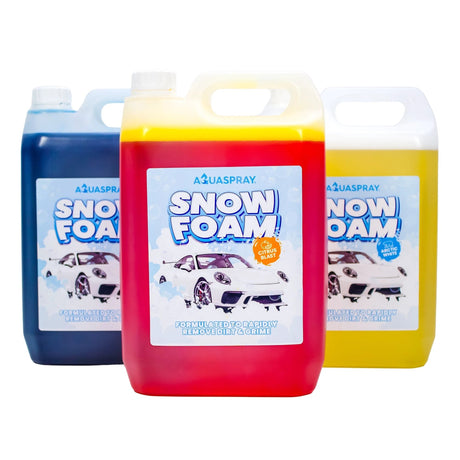 Aquaspray Snow Foam Car Wash Detergent (5 litres) - Armstrong Cheshire