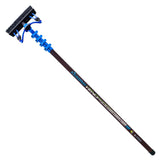 Aquaspray Venom 18ft Hybrid 50% Carbon, 50% Fiberglass Waterfed Window Cleaning Pole – 4 Sections - Armstrong Cheshire