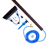 Aquaspray Venom 22ft Hybrid 50% Carbon, 50% Fiberglass Waterfed Window Cleaning Pole – 5 Sections - Armstrong Cheshire