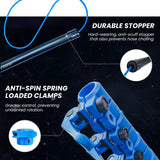 Aquaspray Venom 25ft Hybrid 50% Carbon, 50% Fiberglass Waterfed Window Cleaning Pole – 5 Sections - Armstrong Cheshire
