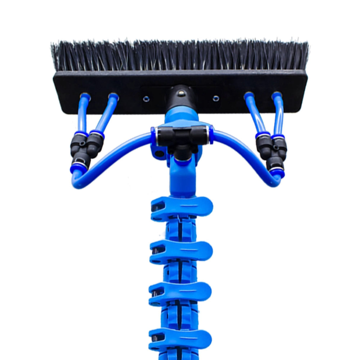 Aquaspray Venom 30ft Hybrid 70% Carbon, 30% Fiberglass Waterfed Window Cleaning Pole – 6 Sections - Armstrong Cheshire