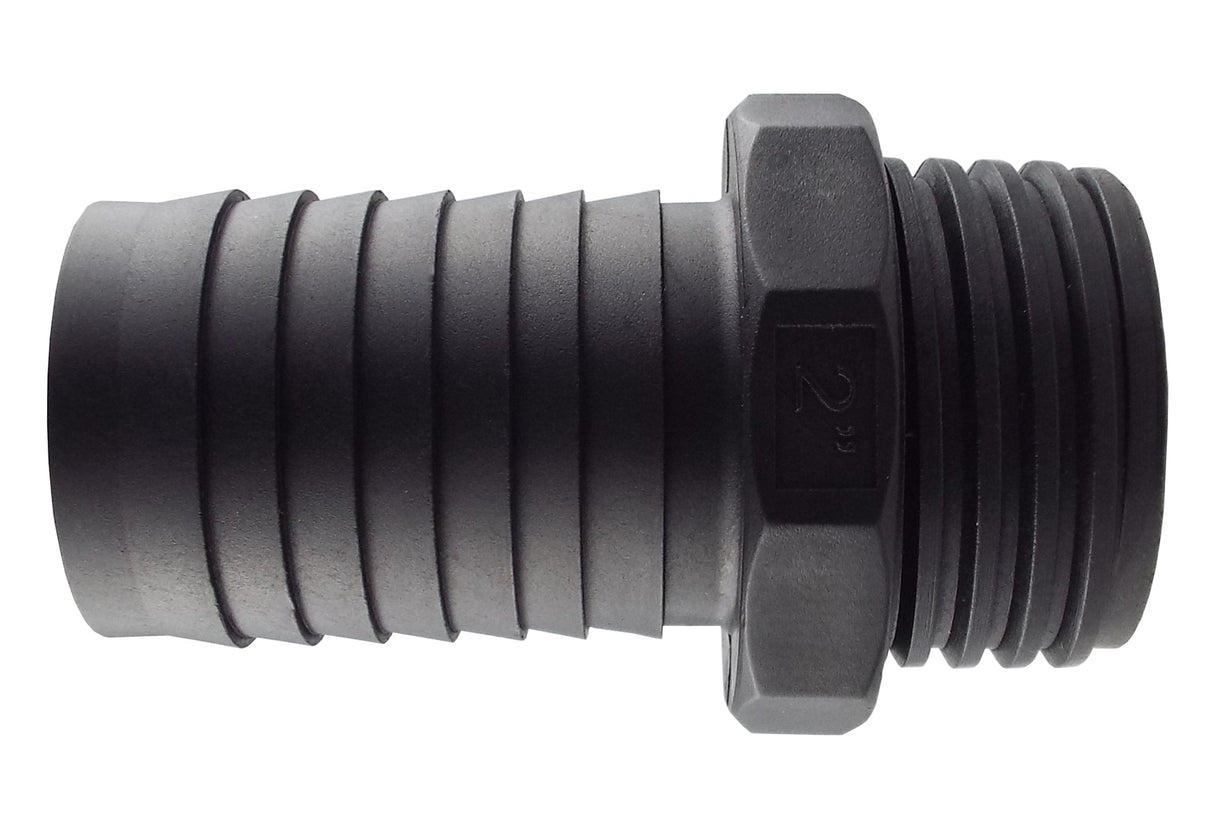 IBC 2” S60X6 Cap with 2” Barb