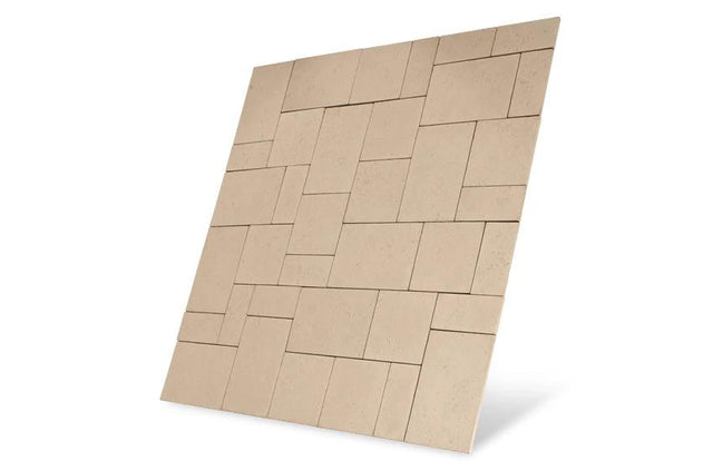 Baroque Limestone Paving Slabs Full Pack - Armstrong Cheshire