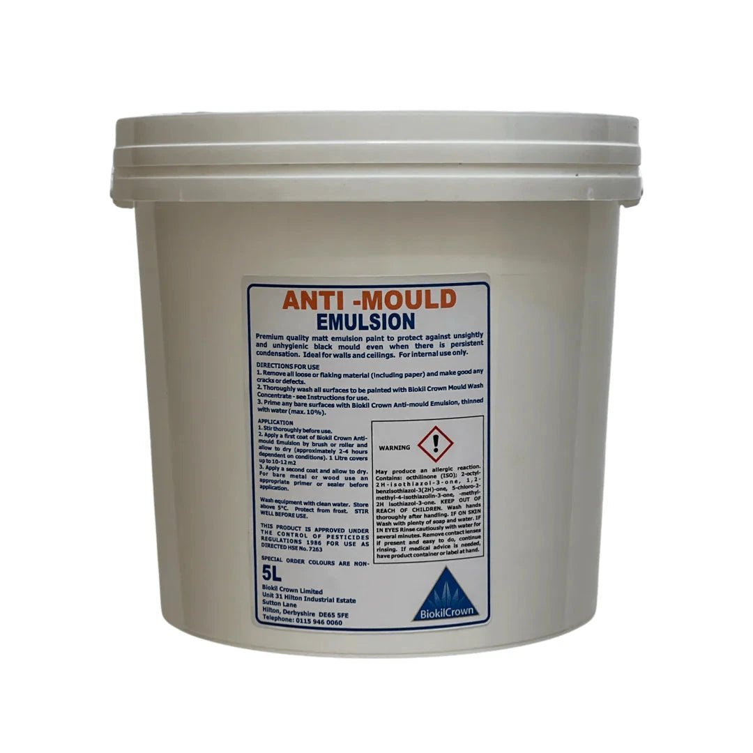 Biokil Crown Anti Mould Paint Emulsion - Armstrong Cheshire