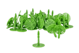 Biokil Crown Membrane Plaster Plugs 60 mm Green (200‑Pack) - Armstrong Cheshire