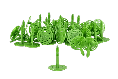 Biokil Crown Membrane Plaster Plugs 60 mm Green (200‑Pack) - Armstrong Cheshire