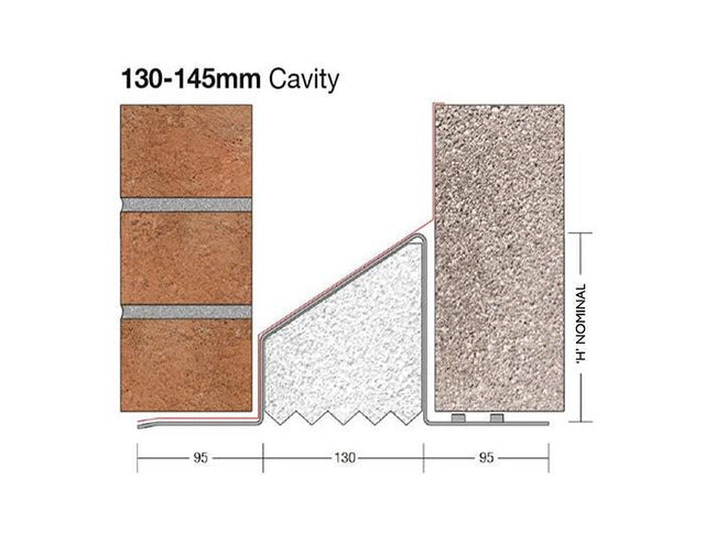 Birtley Cavity Wall Lintel 130mm CB130 - Armstrong Cheshire