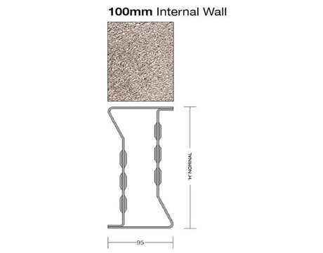 Birtley Extra Heavy Duty Internal Wall Box Lintel 100mm SB100HDX - Armstrong Cheshire