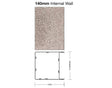 Birtley Heavy Duty Internal Wall Box Lintel 100mm SB140HD - Armstrong Cheshire