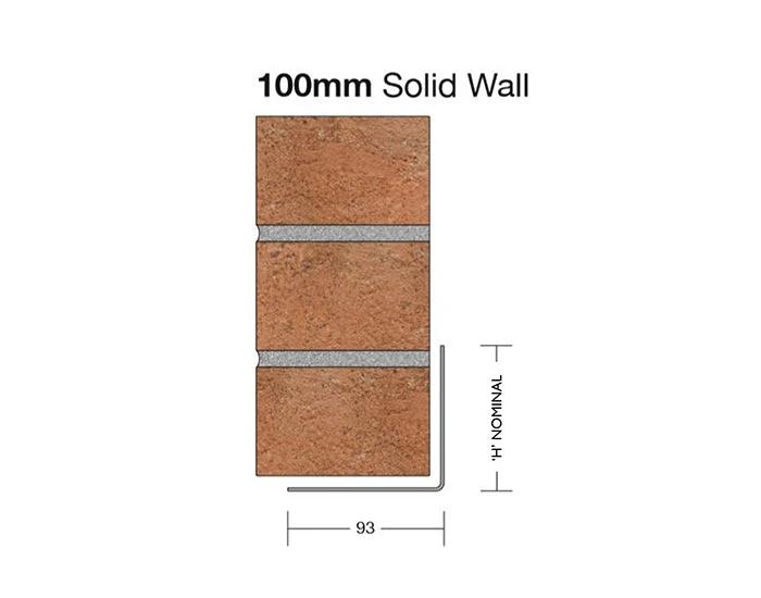 Birtley Light Duty External Wall Lintel 100mm MBL - Armstrong Cheshire