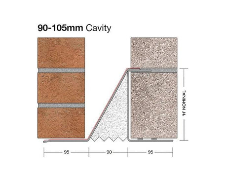 Birtley Medium Duty Cavity Wall Lintel 100mm MD90 - Armstrong Cheshire