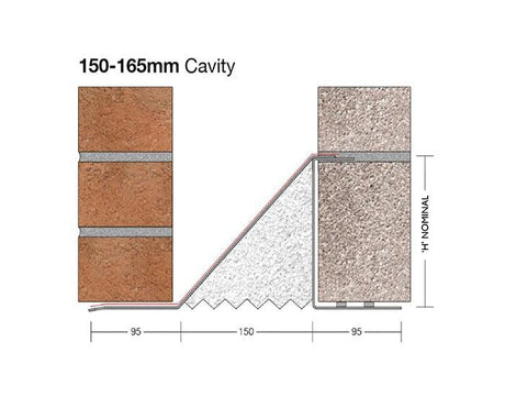 Birtley Medium Duty Cavity Wall Lintel 150mm MD150 - Armstrong Cheshire