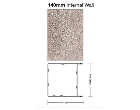 Birtley Single Leaf Internal Wall Lintel 140mm SB140 - Armstrong Cheshire