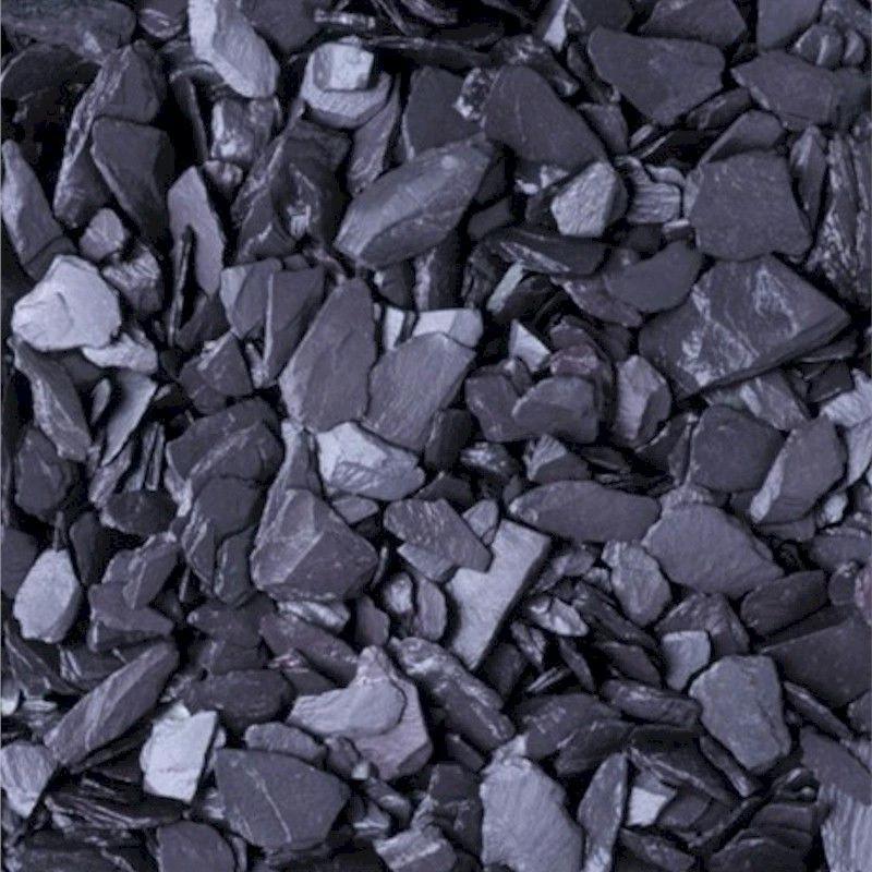 Blue Slate Chippings 20mm 20kg Bag Pallet of 49 - Armstrong Cheshire