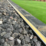 BorderFlex Professional Grade Flexible Lawn Edging for Clean Lawn Borders and Garden Beds - Armstrong Cheshire