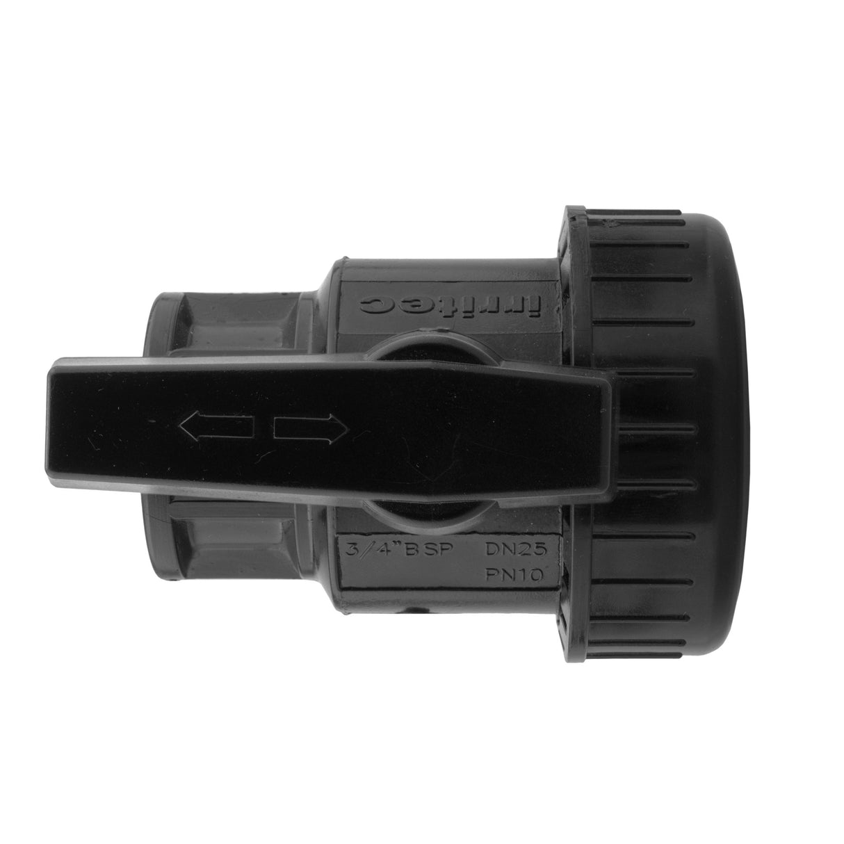 ¾” BSP Water Butt Fitting with Full Flow PP Valve and 25mm MDPE Fitting - Armstrong Cheshire