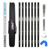 CARBON Fibre Endurance Range Push-fit Gutter Vacuum Pole Kit (51mm Diameter) 20ft-40ft Kits - Armstrong Cheshire