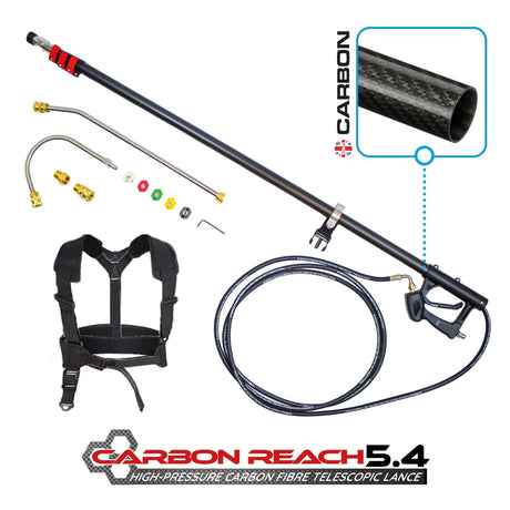 Carbon Reach 5.4 Metre Telescopic Carbon Fibre Lance - Armstrong Cheshire