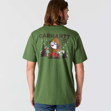 Carhartt 107269 Relaxed Fit Heavyweight Short-Sleeve Pocket Outdoor Graphic T-Shirt - Armstrong Cheshire