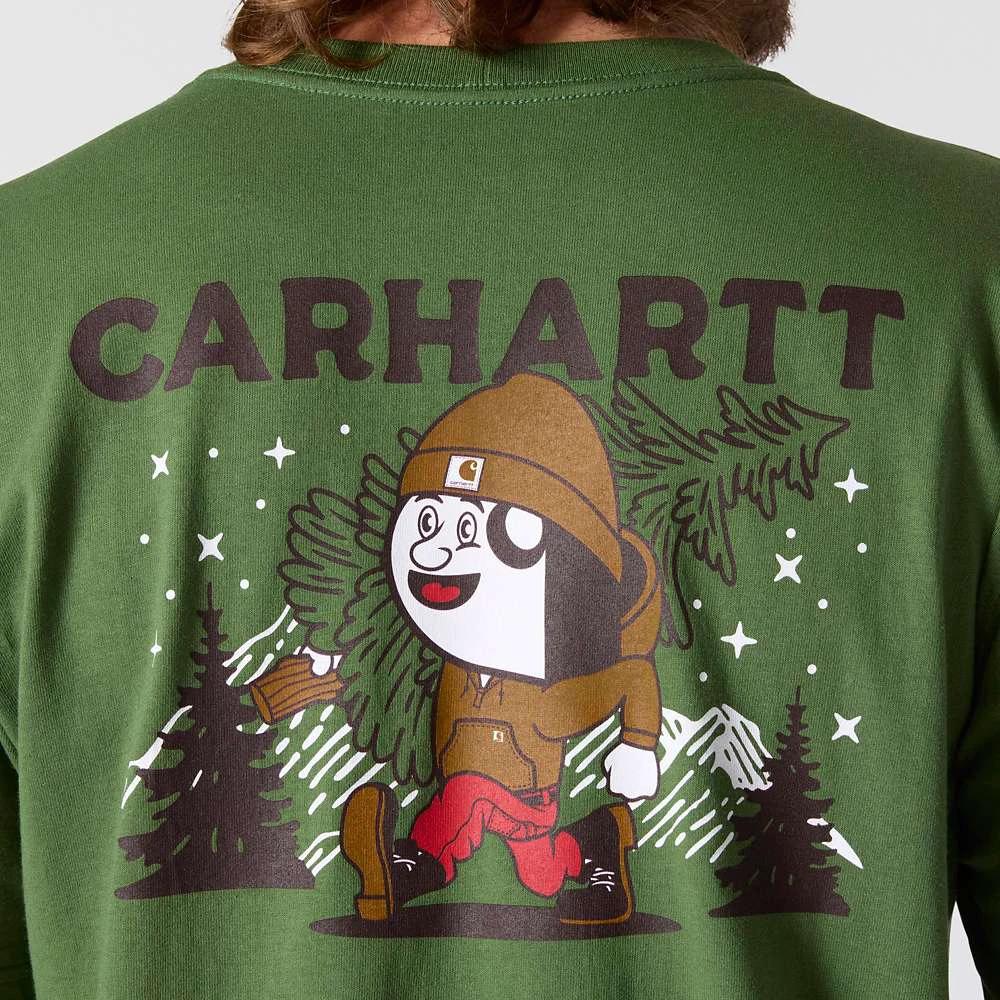 Carhartt 107269 Relaxed Fit Heavyweight Short-Sleeve Pocket Outdoor Graphic T-Shirt - Armstrong Cheshire