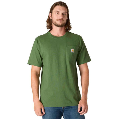 Carhartt 107269 Relaxed Fit Heavyweight Short-Sleeve Pocket Outdoor Graphic T-Shirt - Armstrong Cheshire