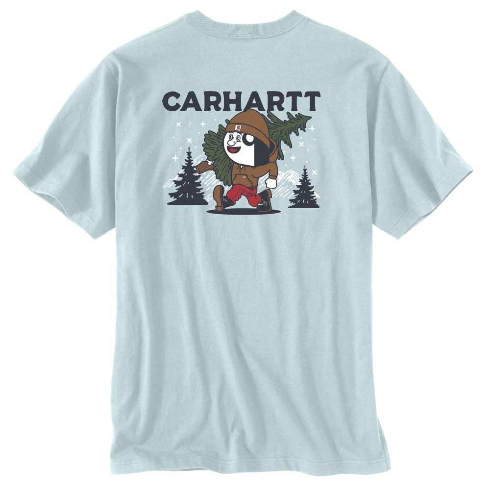 Carhartt 107269 Relaxed Fit Heavyweight Short-Sleeve Pocket Outdoor Graphic T-Shirt - Armstrong Cheshire