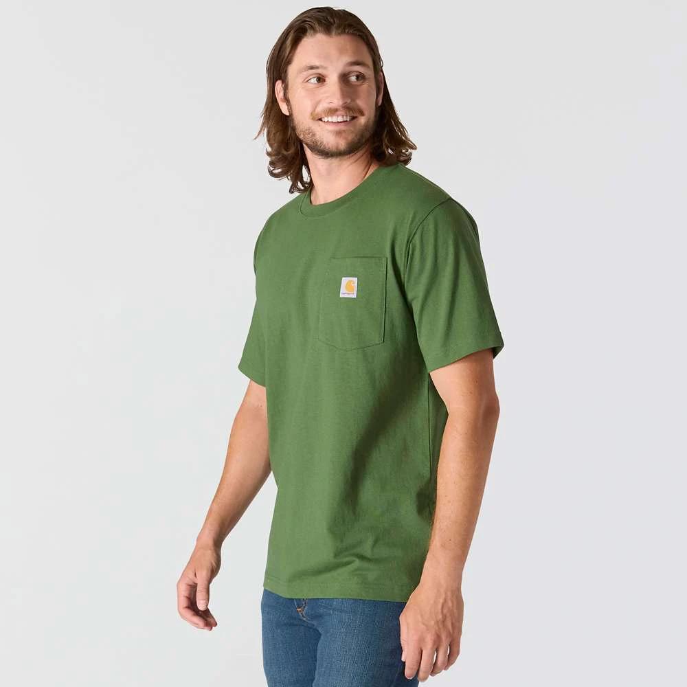 Carhartt 107269 Relaxed Fit Heavyweight Short-Sleeve Pocket Outdoor Graphic T-Shirt - Armstrong Cheshire