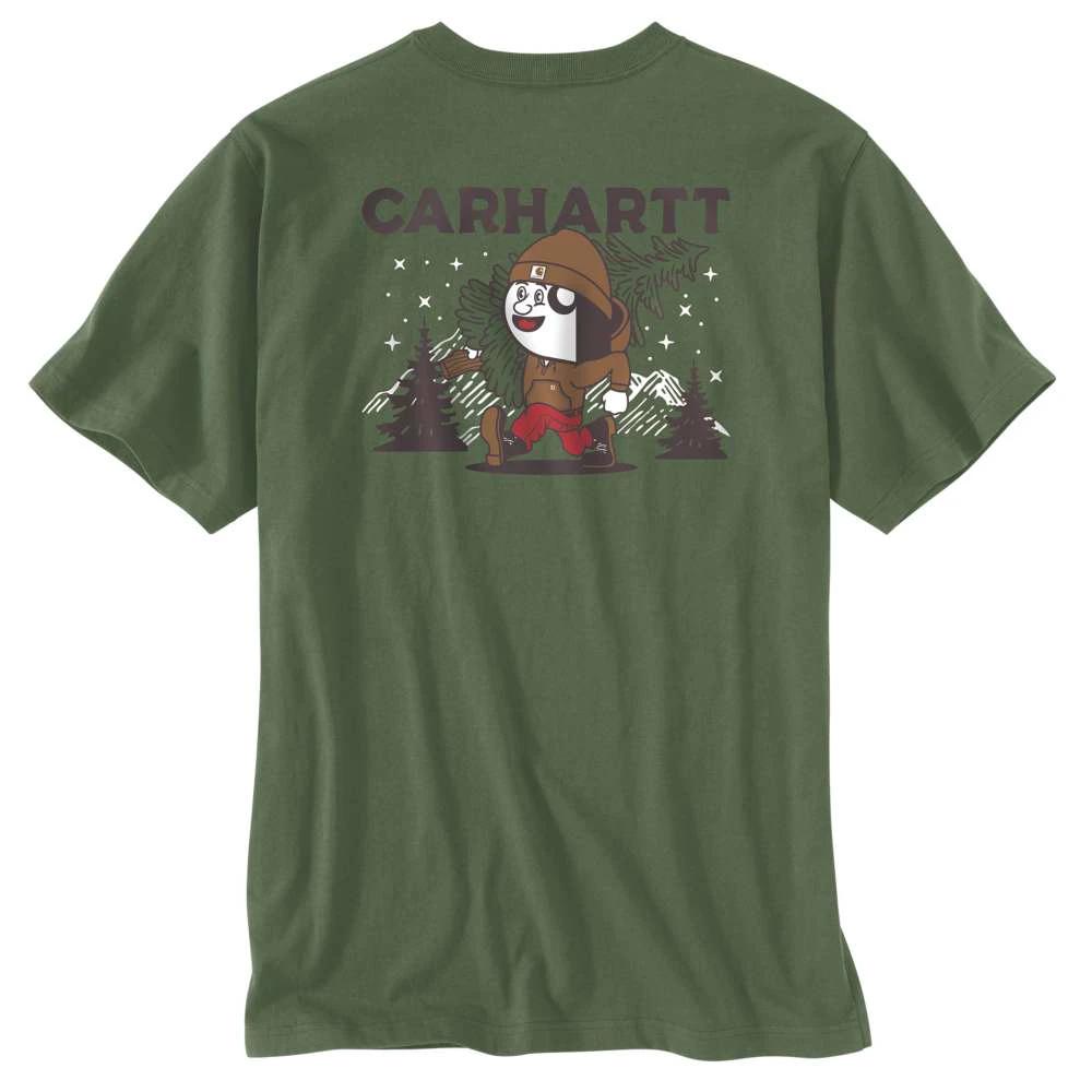 Carhartt 107269 Relaxed Fit Heavyweight Short-Sleeve Pocket Outdoor Graphic T-Shirt - Armstrong Cheshire