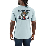 Carhartt 107269 Relaxed Fit Heavyweight Short-Sleeve Pocket Outdoor Graphic T-Shirt - Armstrong Cheshire