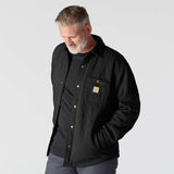 Carhartt Rain Defender Loose Fit Heavyweight Quilted Snap Front Shirt Jacket - Armstrong Cheshire