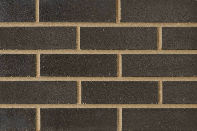 Carlton Black Smooth Brick 65mm - Armstrong Cheshire