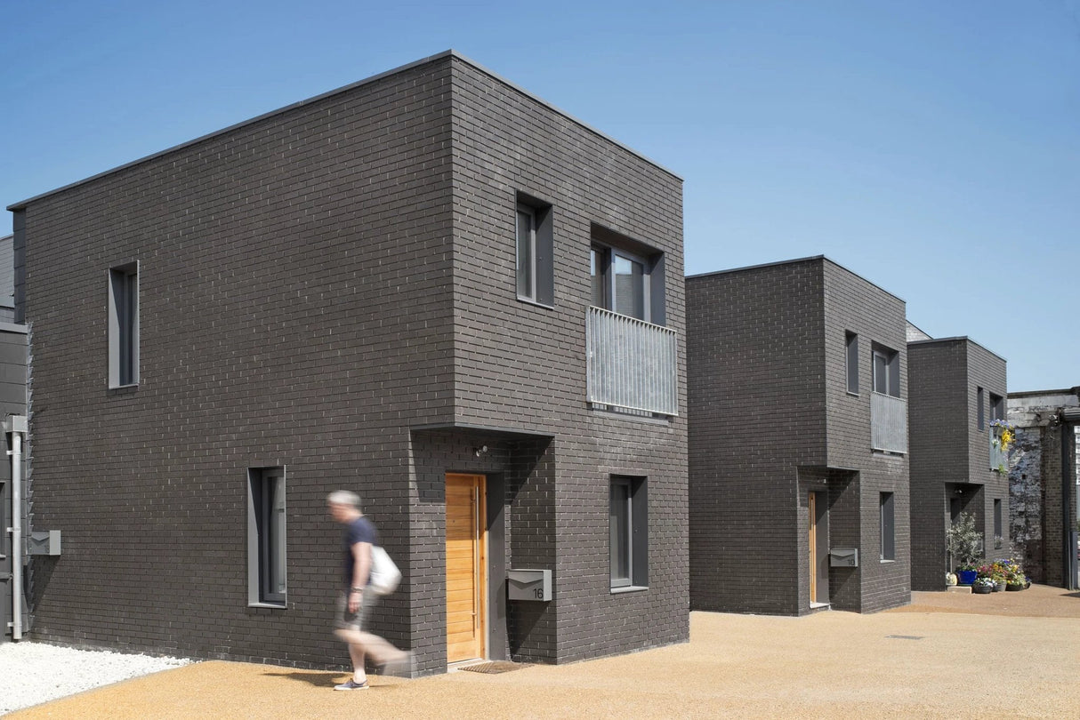 Carlton Black Smooth Brick 65mm - Armstrong Cheshire