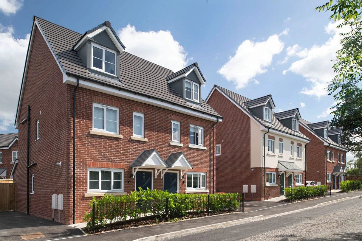 Carlton Wrekin Dark Red Brick 65mm - Armstrong Cheshire